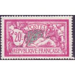 FRANCE STAMPS : 1900 to 1934 mint & used collection in album, inc mint & used Merson stamps to 20f,