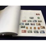 FRANCE STAMPS : Album with range of issues mostly used from 1853 to 1980s.