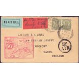 AIRMAIL POSTAL HISTORY : GREAT BRITAIN & COMMONWEALTH, collection in 7 albums,