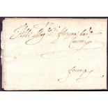 POSTAL HISTORY : ITALY, entire addressed to Corsini & dated 1600, sent from Gonova to Florence.