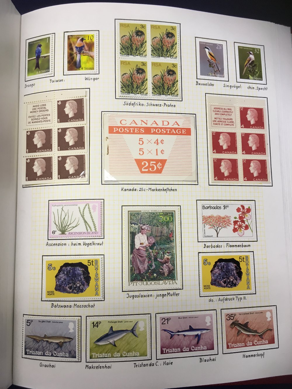 STAMPS : WORLD, four more albums from "Philatelic Mosaic Chaos" collection. Please see Lot 22 . - Image 4 of 4