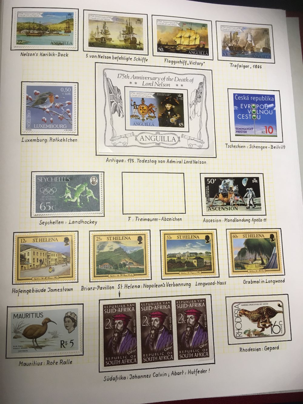 STAMPS : WORLD, four more albums from "Philatelic Mosaic Chaos" collection. Please see Lot 22 . - Image 2 of 4