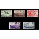 ITALIAN STAMPS : 1936 Air stamps fine used ,
