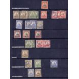 GERMANY STAMPS : Ex dealers stock in blue folder mint and used including mini-sheets