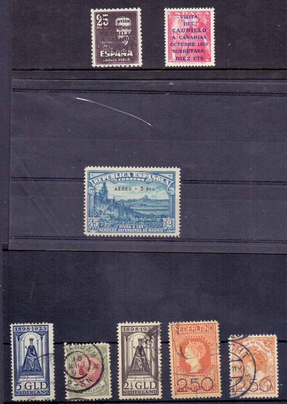 STAMPS : Unsold auction lots , Austria, Latvia, Italy, USA, Spain, Netherlands, Switzerland, France, - Image 10 of 11