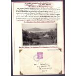 POSTAL HISTORY : Scottish postal history including airmail covers and local posts from Isle of