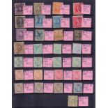 STAMPS : Telegraph and, telephone stamps mint and used,