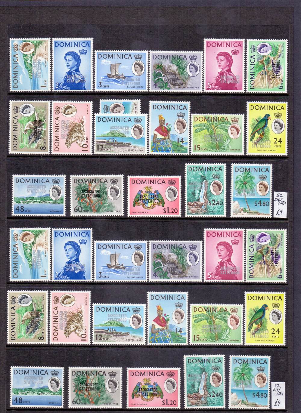 STAMPS : BRITISH COMMONWEALTH, early to modern range on stock pages witha few better stamps. - Image 3 of 4