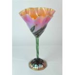 A L. C. Tiffany Favrile Flower Form Glass Vase,