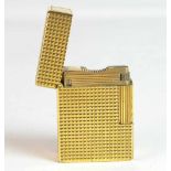 An Art Deco St. Dupont Paris, Gold Plated Lighter