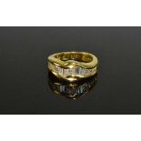 20ct Yellow Gold & Diamond Ring