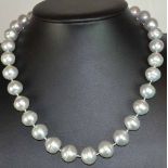 A Strand of Large Baroque Pearls