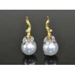 18ct Yellow Gold ?Kailis? South Sea Pearl &