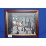 COLLECTION OF OILS BY VARIOUS ARTISTS
including a small oil in the style of Lowry
Largest image