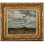 JOHN CAMPBELL MITCHELL RSA (SCOTTISH 1862 - 1922),
EARLY AUTUMN: GALLOWAY
oil on canvas,