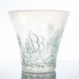 EARLY 20TH CENTURY BAROLAC ARMADA VASE
circa 1930,