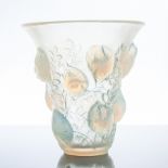 RENÉ LALIQUE ST FRANCOIS VASE
designed in 1930, opalescent glass and evidence of blue stain,