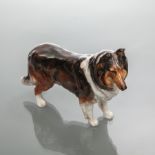 ROYAL DOULTON COLLIE FIGURE
hand-painted in natural brown tones,