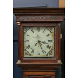 GEORGE III OAK COUNTRY MADE LONGCASE CLOCK
by Pike, Barnstable,