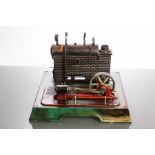 A MID TWENTIETH CENTURY MARKLIN STATIONARY LIVE STEAM ENGINE
labelled to base,