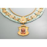 MASONIC ROYAL ANTEDILUVIAN ORDER OF BUFFALOES ROLL OF HONOUR CHAIN
made by L. Simpson Ltd.