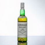 LAPHROAIG 10 YEARS OLD PRE-ROYAL WARRANT
Single Islay Malt Scotch Whisky. 70cl, 40% volume.