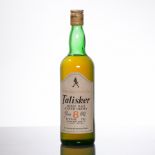 TALISKER 8 YEAR OLD
Single Island Malt Whisky, bottled by Johnnie Walker & sons, 75cl, 45.8% volume.