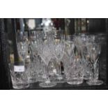 LARGE COLLECTION OF CRYSTAL GLASSES