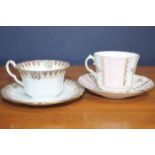 OLD ROYAL BONE CHINA TEA SET together with another tea set