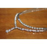 SWAROVSKI PAVE SET "EMMA" DESIGN NECKLACE model number 1500592, 40cm long,