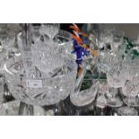 CRYSTAL GLASSES AND OTHER GLASSWARE
