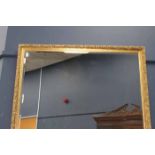 LARGE GILT OVER MANTEL MIRROR