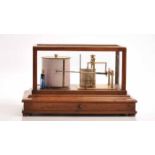 EARLY TWENTIETH CENTURY MAHOGANY CASED BAROGRAPH by Short & Mason, London, numbered C1345,