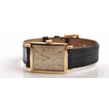 FINE GENTLEMAN'S 1940s EIGHTEEN CARAT GOLD PATEK PHILIPPE GENEVE WRISTWATCH 1947,