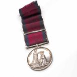 PENINSULAR WAR BRITISH ARMY GENERAL SERVICE MEDAL 1793-1814 with Vittoria, Corunna,