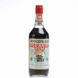 WOOD'S 100 OLD NAVY RUM Produce of Guyana, bottled by Wood & Company. 26.4 fl.oz.
