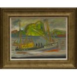 * JOHN BELLANY CBE RA HRSA (SCOTTISH 1942 - 2013), OSPREY oil on canvas, signed,