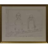 * JOHN BELLANY CBE RA HRSA (SCOTTISH 1942 - 2013), STAR OF HOPE pencil on paper, signed 54.5cm x 74.