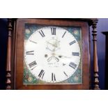 VICTORIAN MAHOGANY LONGCASE CLOCK BY JOHN COX,