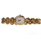 LADY'S GOLD PLATED LONGINES WRISTWATCH reference L6.121.