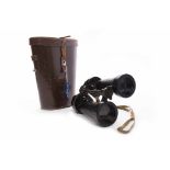 WWII NAVY BINOCULARS by Barr & Stroud, Glasgow, 7x, CF41, A.P. No.