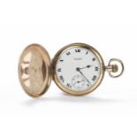 GENTLEMAN'S WALTHAM POCKET WATCH the signed fifteen jewels keyless wind movement numbered 2283598,