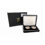 2004 & 2005 GOLD PROOF HALF SOVEREIGN SET in box,