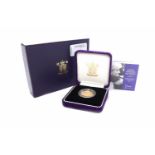 DIANA PRINCESS OF WALES GUERNSEY COMMEMORATIVE £25 GOLD PROOF COIN in box,