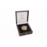 2003 GOLD ROOF BRITANNIA COLLECTION £25 COIN 1/4 oz, in box,