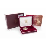 2003 UNITED KINGDOM GOLD PROOF HALF SOVEREIGN the single coin in a box with space for two coins,