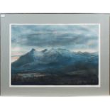 * TOM MACKENZIE, CUILLINS FROM SLIGACHAN lithograph, signed, titled and numbered 28/75 in pencil 57.