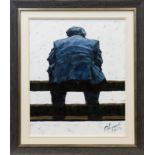 * ALEXANDER MILLAR, PARKED UP oil on canvas,