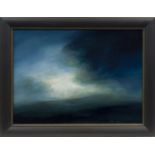 * KIRSTIE COHEN, HILLSCAPE oil on canvas, signed and dated '94 38.5cm x 52.