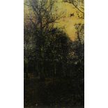 * JACK FRAME, FORREST, BELLAHOUSTON PARK oil on panel, signed and titled verso 90cm x 50cm Unframed,